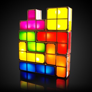 Lampe Tetris