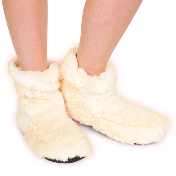 Pantoufles warmies, chaussons chauffants, chaussettes chauffantes