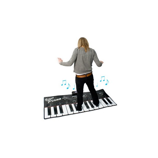 Tapis de piano de sol - Tapis de jeu musical géant pour clavier