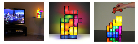 Lampe Tetris