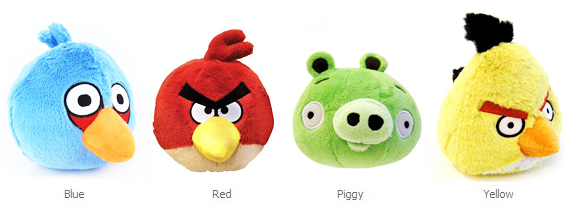 peluche angry birds, la peluche originale del'App Angry Birds