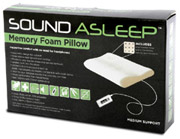 Oreiller  "Sound Asleep", le coussin musical