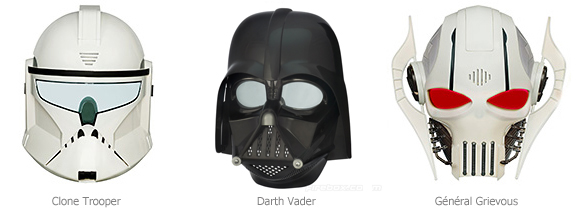 Casque Star Wars, Casque Darth Vader électronique