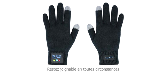 Gants Bluetooth Hi-Fun