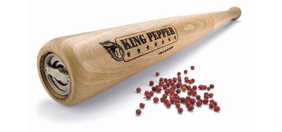 Poivrière Batte de Baseball, King Pepper Mills