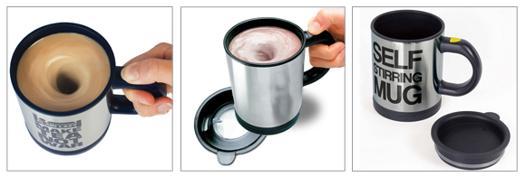 Mug Auto-Mélangeur, le Mug mélangeur